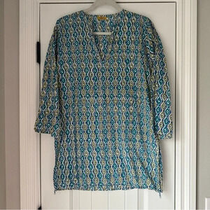 Roberta Roller Rabbit Swim Coverup Tunic Top
